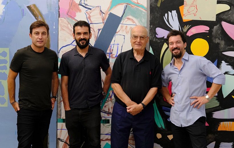 Sema D'Acosta, Rubn Guerrero, Luis Gordillo y Miki Leal
